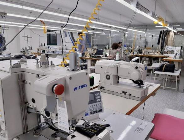 관악구 소공인 의류봉제 협업센터 모습