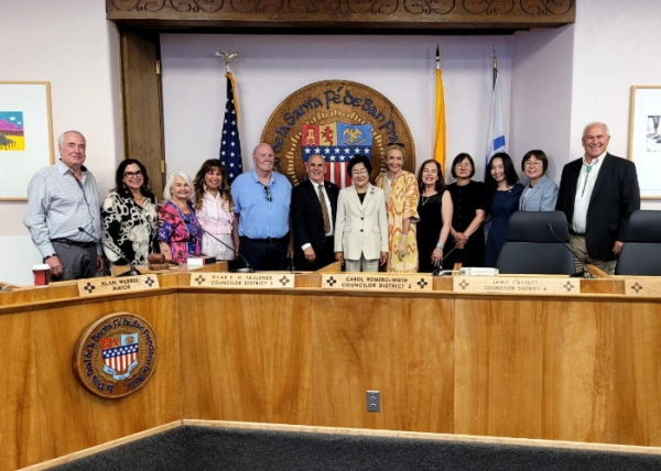 김경희 이천시장, 미 뉴멕시코주 샌타페이시 공식 방문